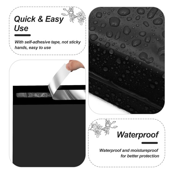 40 10x13 Poly Mailers, 100 Cards & 500 Stickers Bundle - Picture 13 of 15